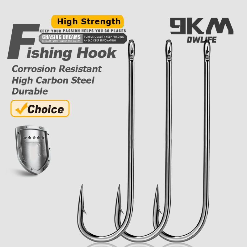 Fishing Hook Barbless - 9KM Aberdeen Kancaları Uzun Saplı Balıkçılık
