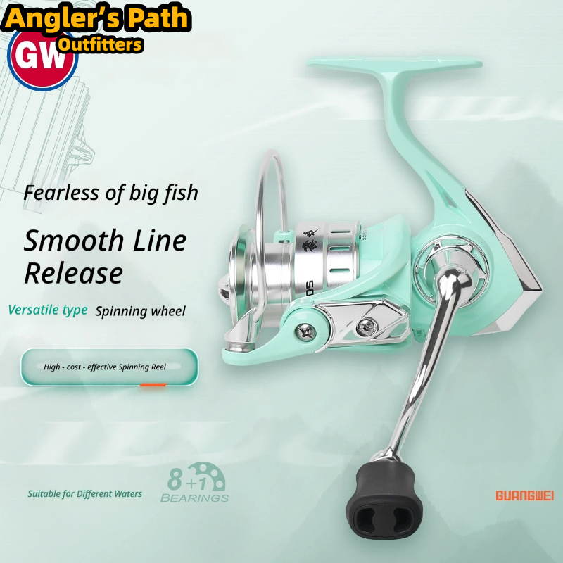 Abu Garcia Reel Max - Guangwei Xiwu Spin Makarası 8+1 Rulmanlı
