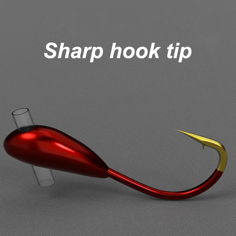 10/20 adet kış buz balıkçılık  - Fishing Hook Barbless incelemesi ve fiyatı