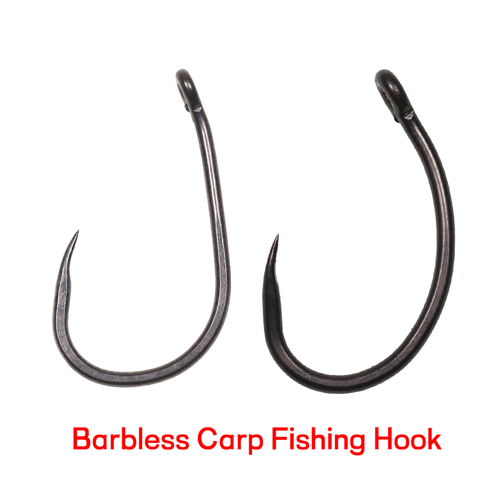 50 adet mat siyah sazan balıkç - Fishing Hook Barbless incelemesi ve fiyatı