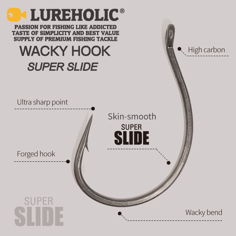 LUREHOLIC PTFE Süper Slayt Tuh - Fishing Hook Barbless incelemesi ve fiyatı