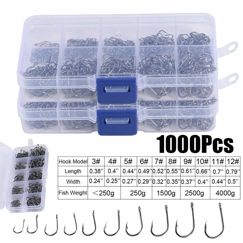 50-1600 Adet/Kutu Balıkçılık K - Fishing Hook Barbless incelemesi ve fiyatı